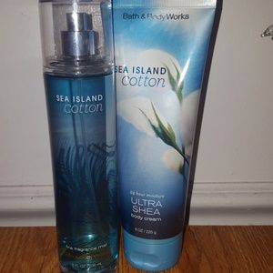 Sea island cotton fragrance mist & body cream